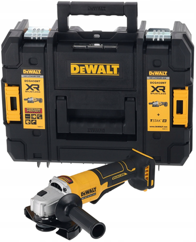 Dewalt DCG408NT-XJ 18V XR Akku-Winkelschleifer | 125mm | Totmannschalter | ohne Batterien und Ladegerät im Tstak - dcg408nt-xj