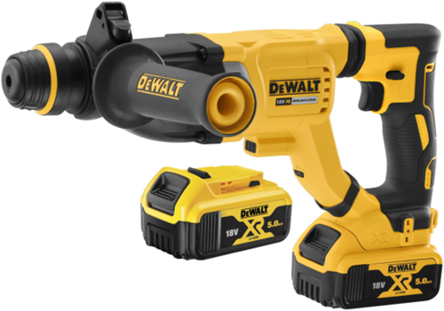 Dewalt dch263p2 | Akku SDS+ Kombihammer 3.0j | 2x 5,0 Ah | im stabilen Koffer - dch263p2-qw