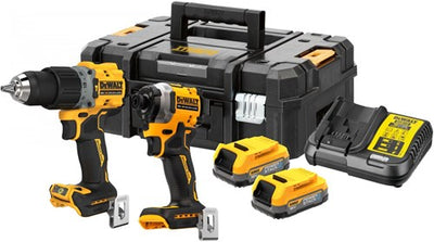 Dewalt dck2050e2t-qw – 18 V XR Gr3 bürstenloses Kombinationsset | dcd805 und dcf850 | 2x Powerstack | in tstak - dck2050e2t-qw
