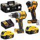 Dewalt dck2051p2t – 18 V XR bürstenloses Twin-Kit DCD800 + DCF850 – 2 x 5 Ah im TSTAK – Dck2051p2t-qw