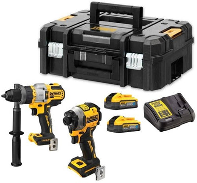 Dewalt dck2052h2t-qw | 18 V XR bürstenloser 2-teiliger Vorteilssatz dck2052h2t-qw