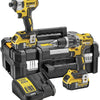 Dewalt dck266p2t Batteriesatz | dcd796 + dcf887 im T-Stak-Gehäuse | 18 V 5,0 Ah Li-Ion – dck266p2t-qw