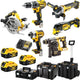 Dewalt dck685p3t | Kombinationsset | dcd796 + dcf887 + dch273 + dcg405 + dcs570 + dcs356 | 18v | 5,0 Ah Li-Ion | in tstak - dck685p3t-qw
