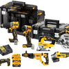 Dewalt dck706p3t | 7-teiliges Kombipaket | xr 18 Volt | 5,0 ah | Li-Ion | 3 Batterien - dck706p3t-qw