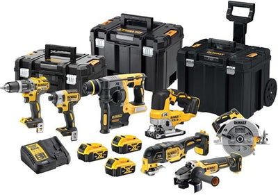 Dewalt dck755p3t | 7-teiliges Kombipaket | xr 18 Volt | 5,0 ah | Li-Ion | 3 Batterien - dck755p3t-qw