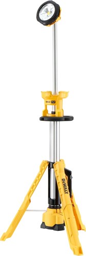 Dewalt DCL079-XJ 18 Volt XL LED-Arbeitsleuchte mit Stativ ohne Akku und Ladegerät – DCL079-XJ
