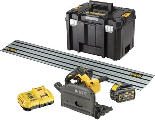 Dewalt dcs520t2r xr Flexvolt Tauchkreissäge 54 V 165 mm + Führungsschiene – dcs520t2r-qw