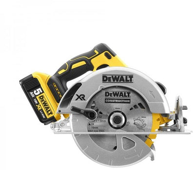 Dewalt DCS570P2 Akku-Kreissäge 18V 5,0Ah XR Li-Ion im T-Stack