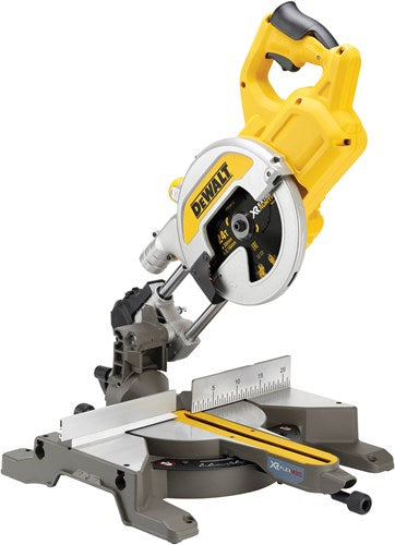 Dewalt dcs777t2-qw | XR FlexVolt Akku-Kapp- und Gehrungssäge 54 V 216 mm im Karton (2 x 6,0 Ah Akku + DCB118 Schnellladegerät) – DCS777T2-QW
