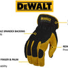 Dewalt dpg216l Arbeitshandschuh aus Leder | Größe l - dpg216leu