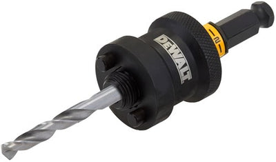 Dewalt dt20625-qz Schnellverbindungsadapter | 1 2'' | für 32-210 mm Lochsägen | mit Multimaterial-Zentrierbohrer – dt20625-qz