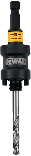 Dewalt Zubehör Dewalt dt20626-qz Schnellverbindungsadapter | 3 8'' | für 14-30 mm Lochsägen | mit Multimaterial-Zentrierbohrer – dt20626-qz