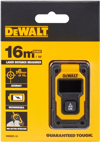 Dewalt dw055pl | Taschenlaser-Entfernungsmesser |16 mtr. - dw055pl-xj