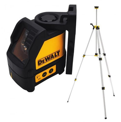 Dewalt dw088cgtri Kreuzlinienlaser grün 15 m + Stativ de0881