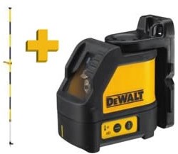 Dewalt dw088kpol Kreuzlinienlaser | + de0882 Lasersäule - dw088kpol-xj