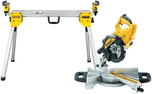 Dewalt DWS774Set ​​Kappsäge | 216 mm 1400 W | + Basis de7033 - dws774set