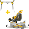 Dewalt DWS780Set Kapp- und Gehrungssäge | + Basis de7033 - dws780set