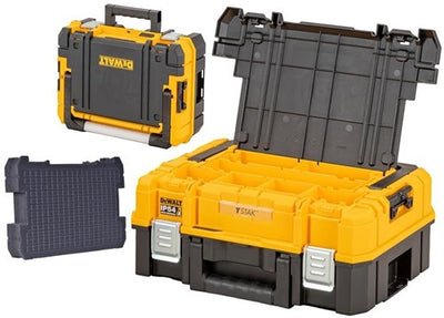 Dewalt dwst83344-1 | tstak-box i stabiler Werkzeugkoffer | langer Hebel - dwst83344-1