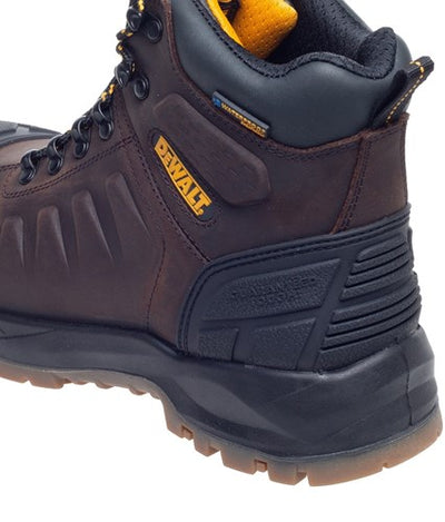 Dewalt Hadley S3 Sicherheitsschuh | ws | hoch | braun | Größe 42 - hadl05420