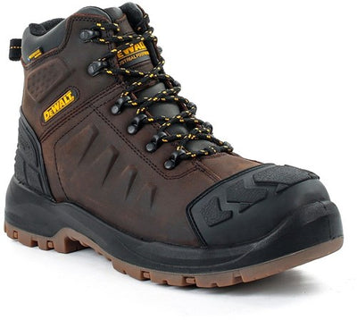Dewalt Hadley S3 Sicherheitsschuh | ws | hoch | braun | Größe 42 - hadl05420