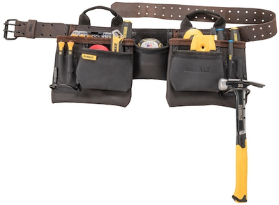 Dewalt Werkzeuggürtelschürze aus Leder – dwst50112-1