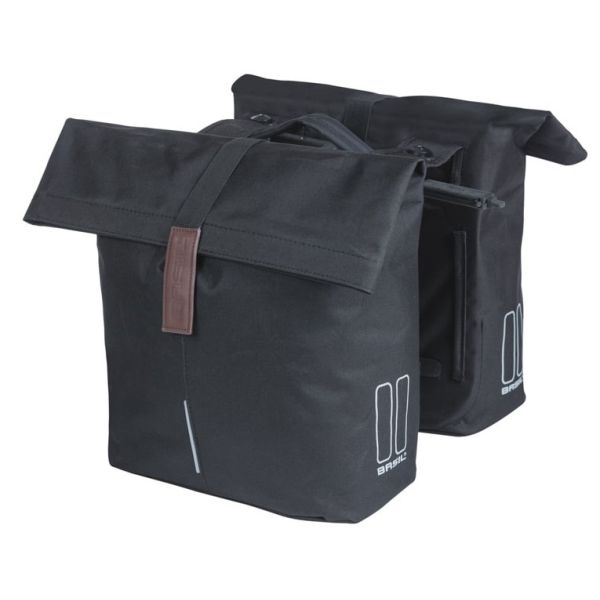 Basilikum Doppelbag City Mik 2 28-32L Schwarz