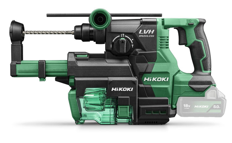 Hikoki dh1826daw3z Akku-Bohr- und Abbruchhammer | 18v | 3,2 Jahre | ohne Akkus und Ladegerät | in hsc ii + hsc iii dh1826daw3z