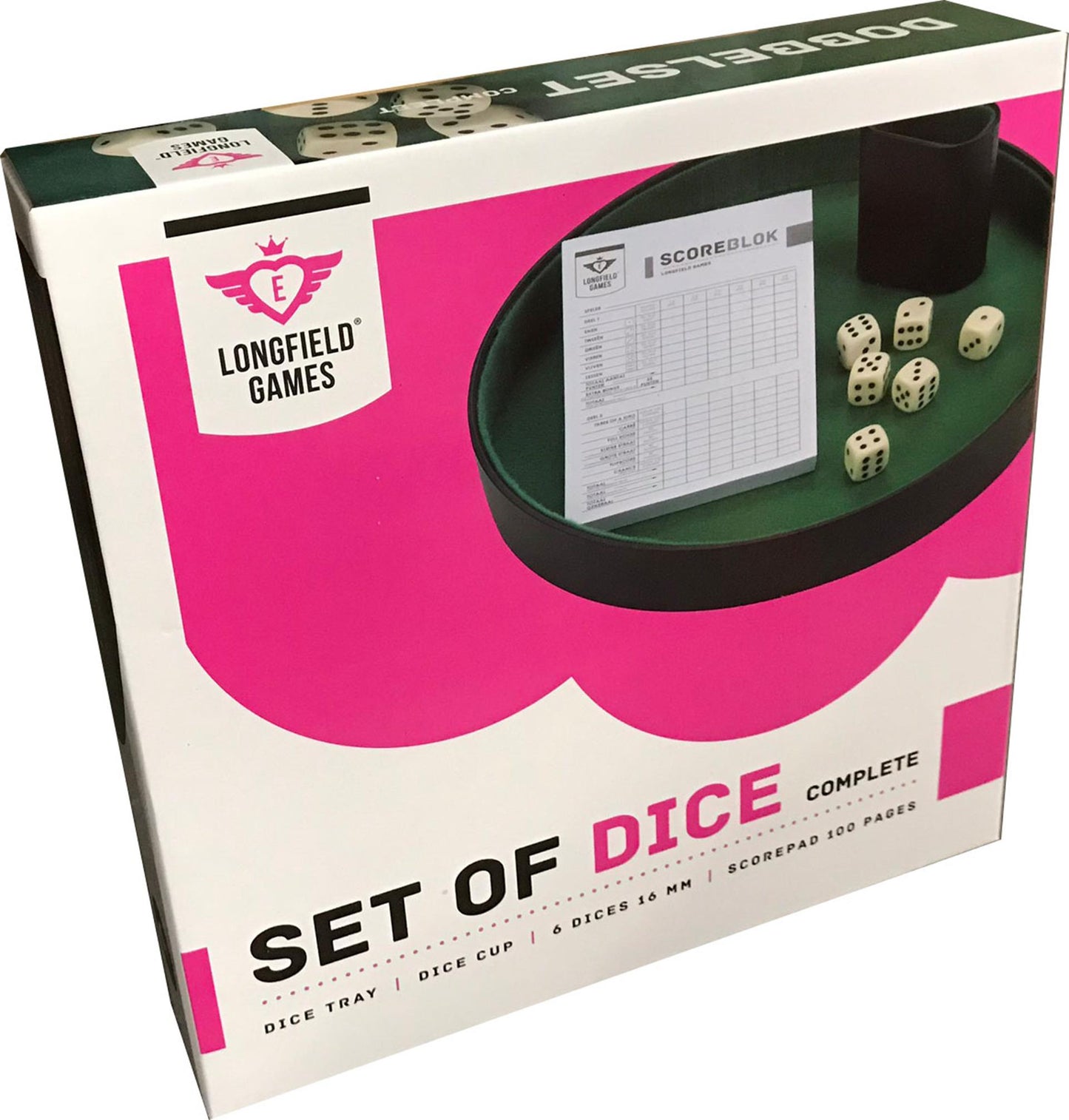 Longfield Poker Track Würfelset komplett