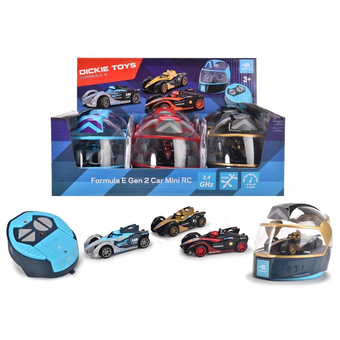 Dickie RC Formel-E-Rennwagen-Mini