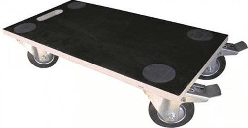 Diggers Sperrholz-Umzugsbrett | 58x30cm | 400 kg Kapazität | 95-mm-Gummi-Stahl-Räder | fsc 100 % – dig801