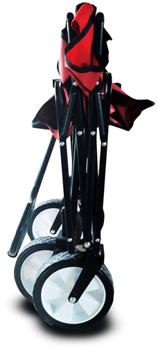 Baggers faltbarer Gartenwagen – Handwagen | rot - dig138