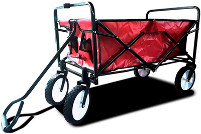 Baggers faltbarer Gartenwagen – Handwagen | rot - dig138