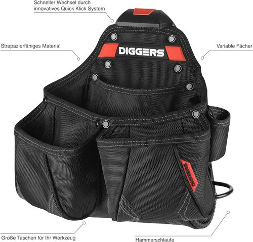 Diggers Quick Click Framer-Aufbewahrungstasche – DK552