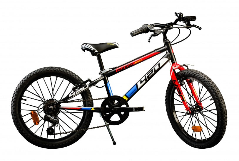 Aurelia 420 Sport 20 Zoll 27 cm Jungen 6V V-Brems schwarz