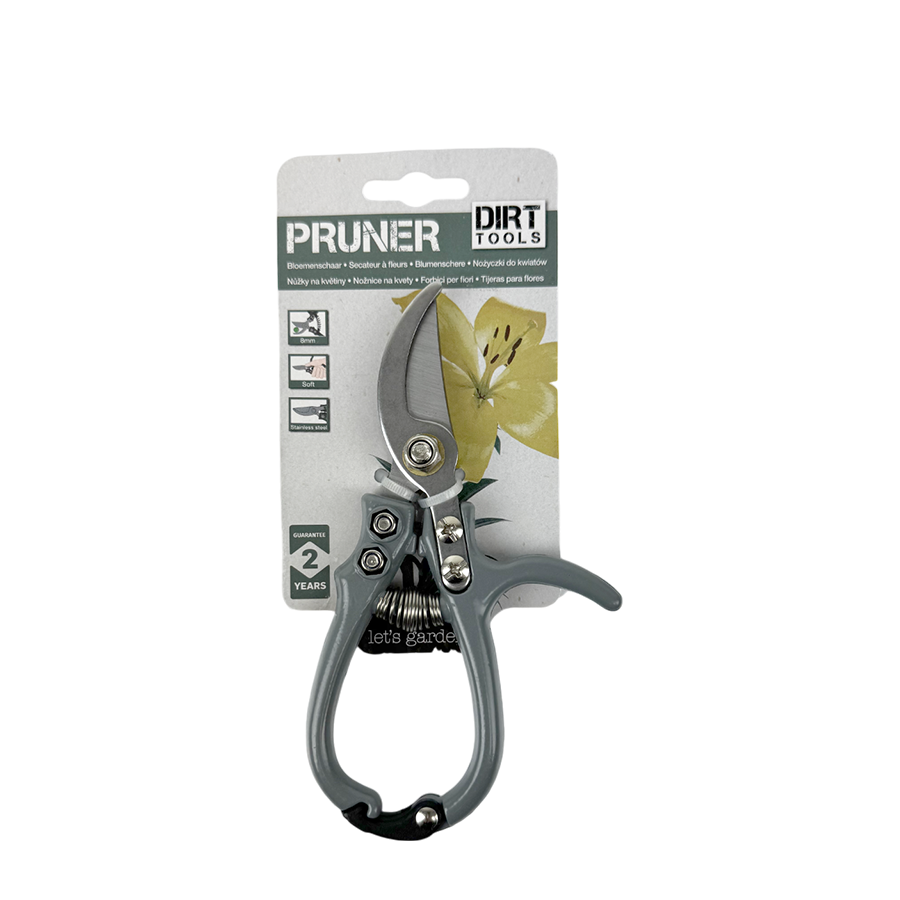 Dirt Tools Blumenschere grau ø8mm