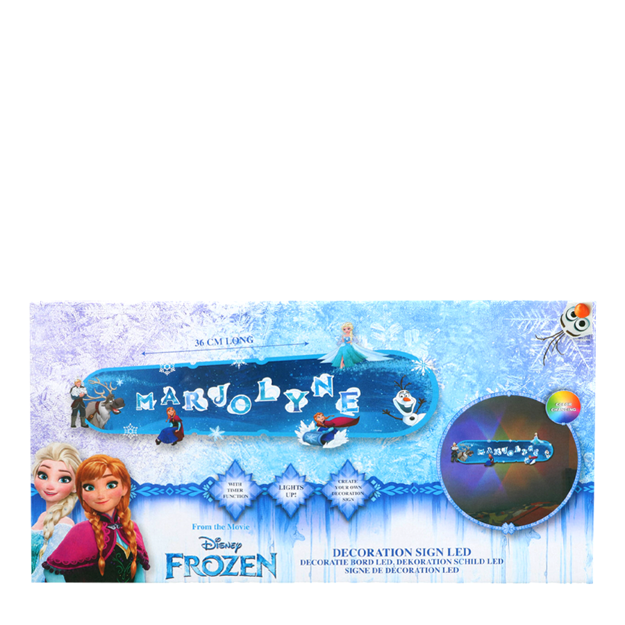 Disney Dekoschild LED Frozen