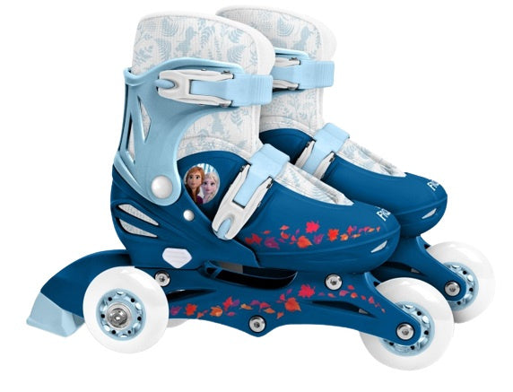 Frozen 2 Inline Skates Hardboot Weißblau Größe 27-30