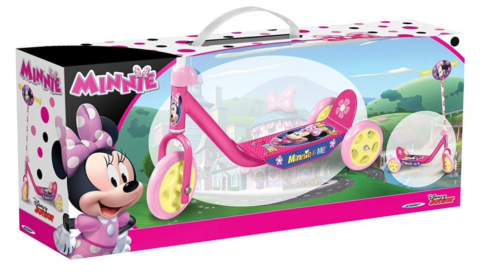 Minnie Maus 3-Radkinder-Fußbrems-Mädchen rosa gelb