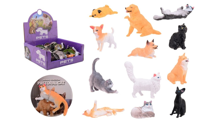 Johntoy Ausstellungstiere aus der Welt der Tiere, 12-fach sortiert