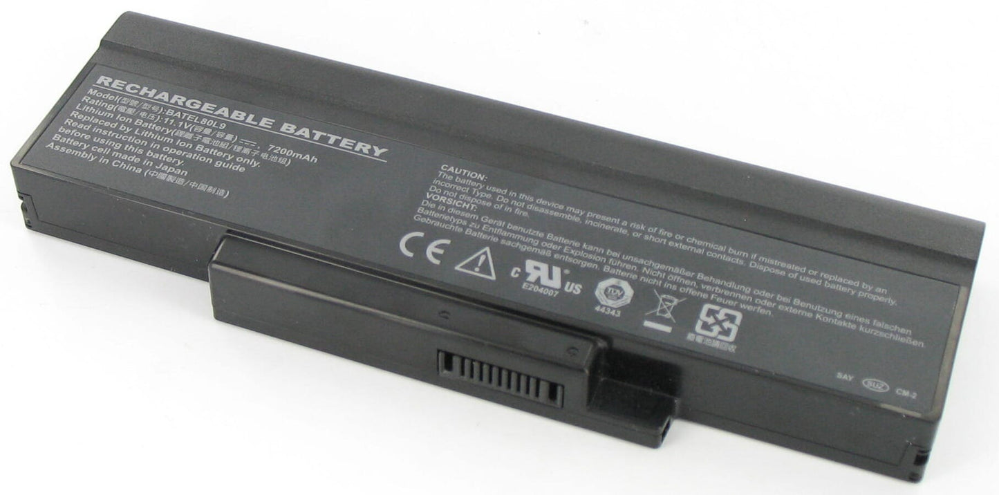 Blu-basic Laptop-Batterie um 10,8 V 6600mah verlängert