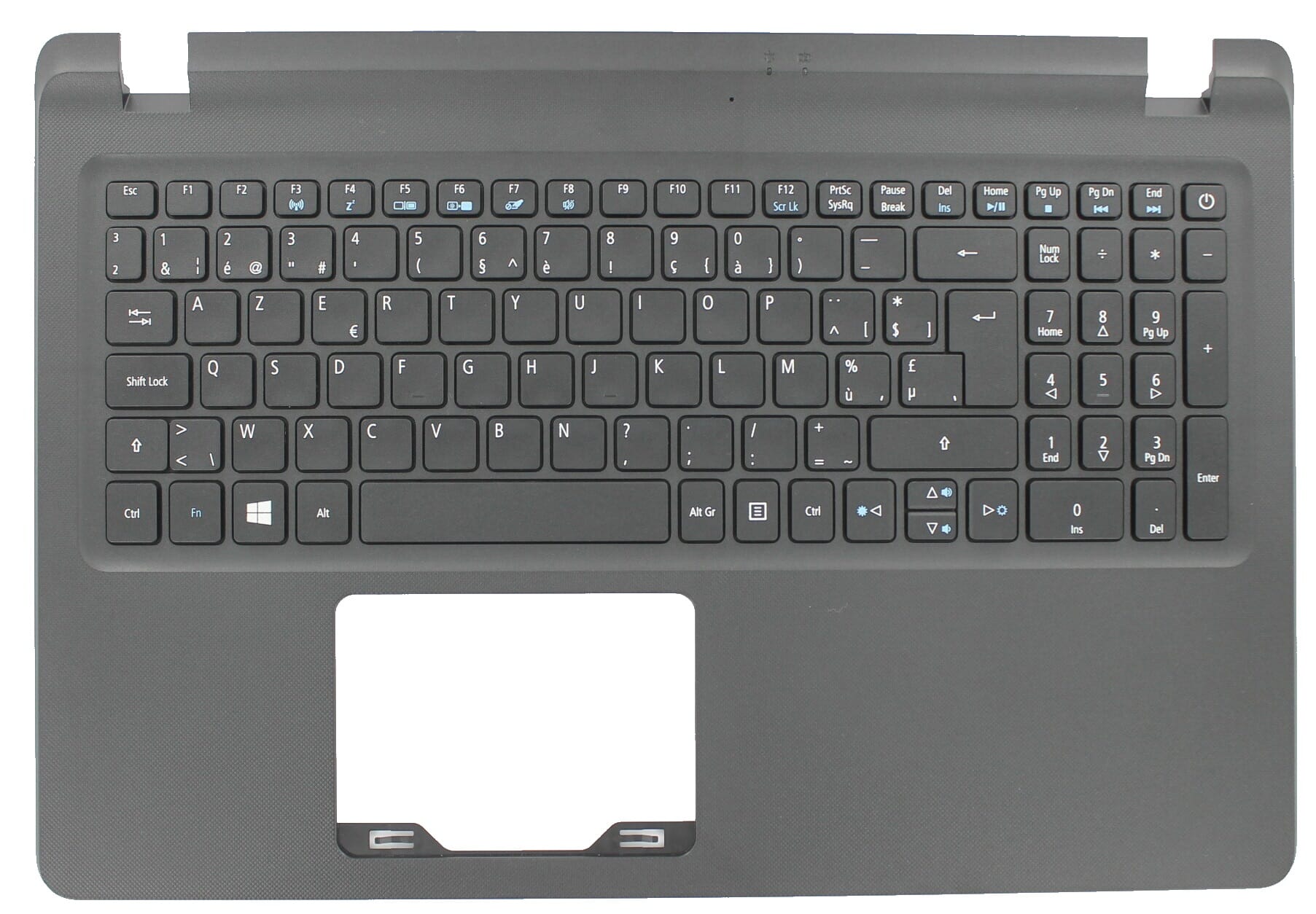 Acer -Laptop -Tastatur Aery sein + obere Deckung