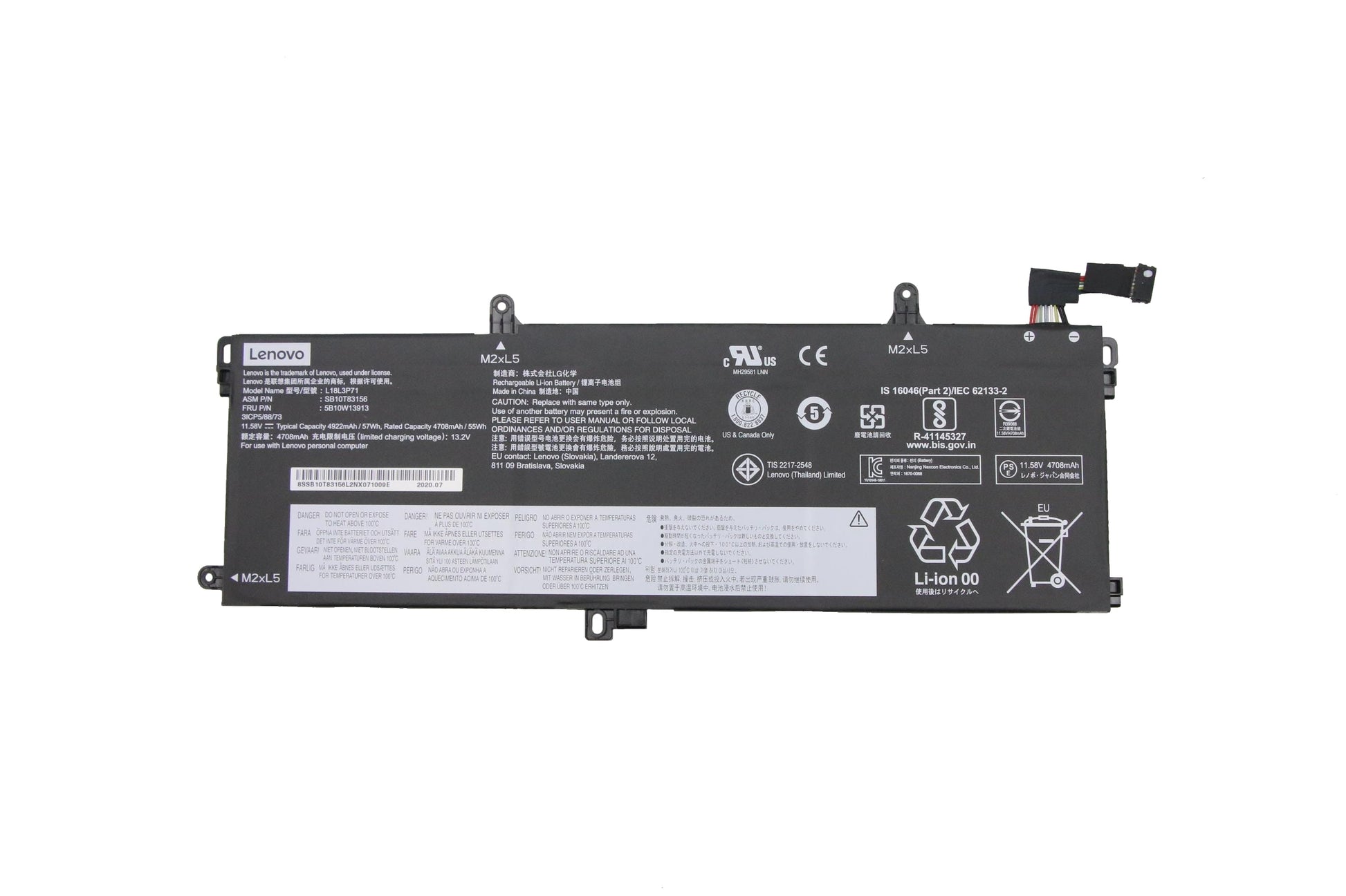 Lenovo -Laptop -Akku 4708 mAh