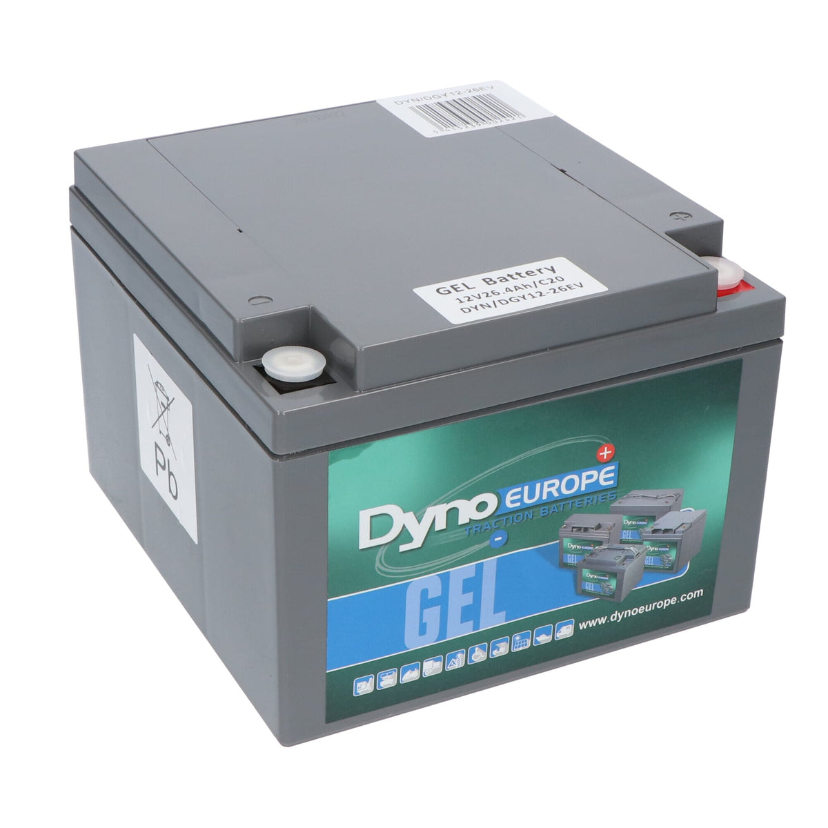 Dyno Europe Dyno Gel Batterie 12V 26AH