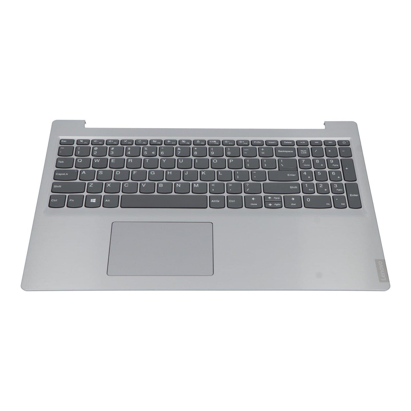 Lenovo Laptop Tastatur QWERTY Us + Top Cover Silber