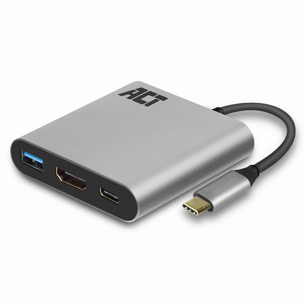 ACT USB-C an HDMI Female Multiport-Adapter
