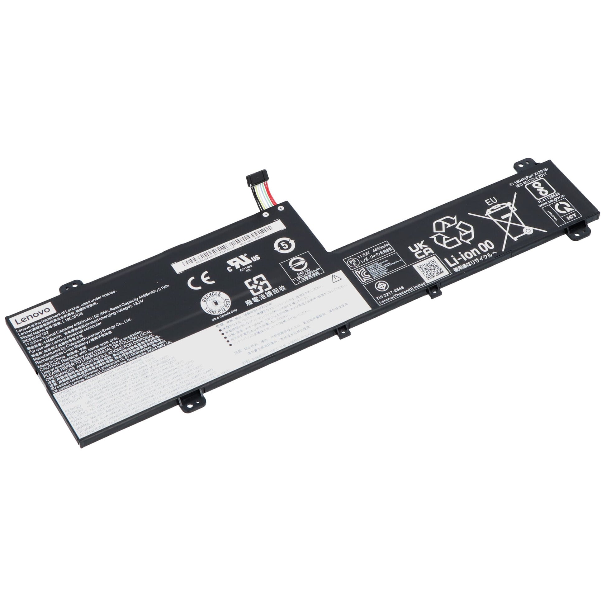Lenovo Laptop Batterie 4490 mAh