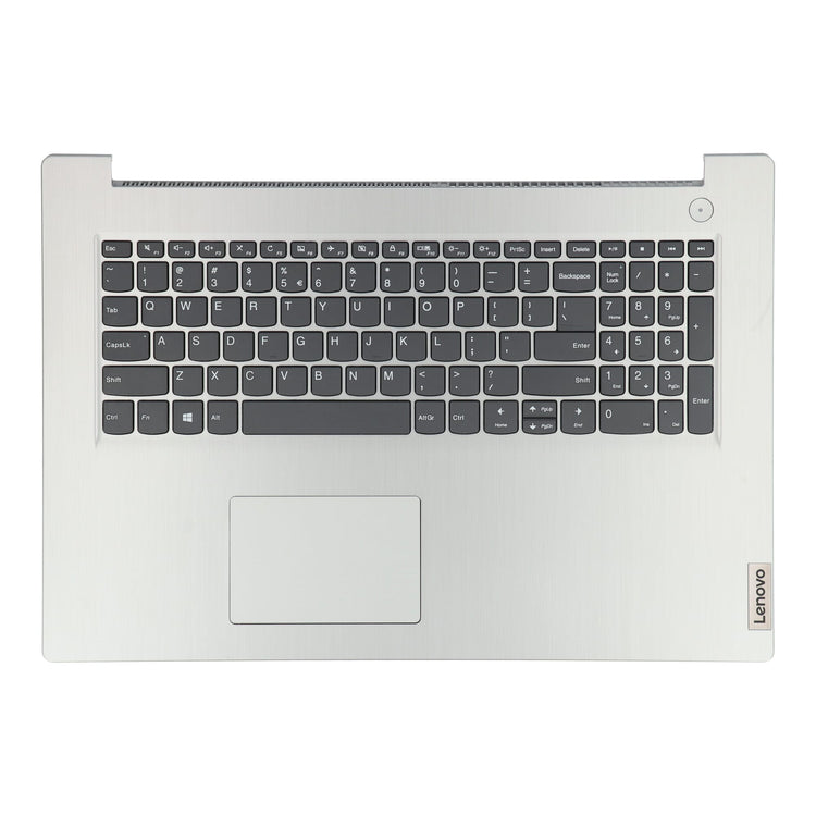 Lenovo Laptop -Tastatur QWERTY Us + Top Cover grau