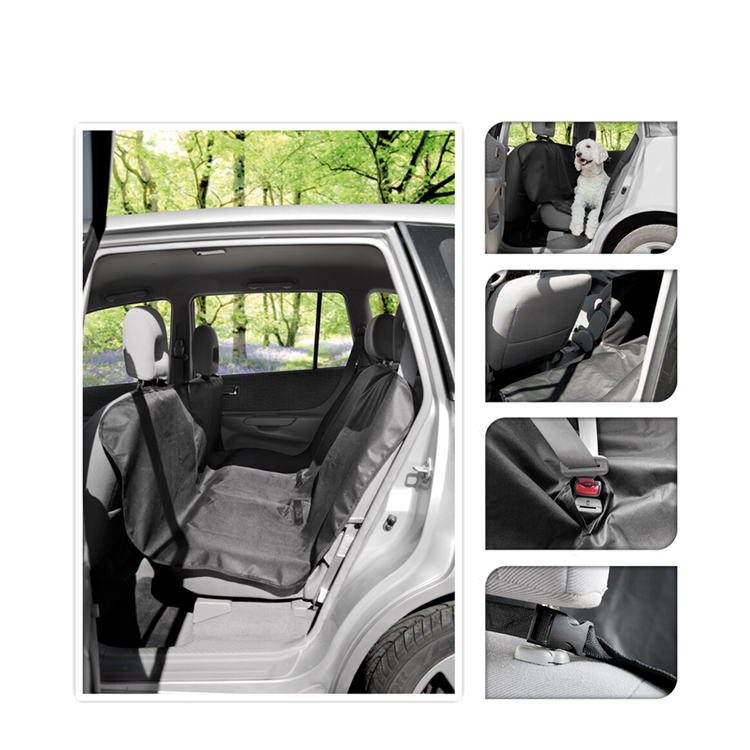 Pets Collection Pets Sammlung Autositzschutz Cover 135x145 cm Schwarz