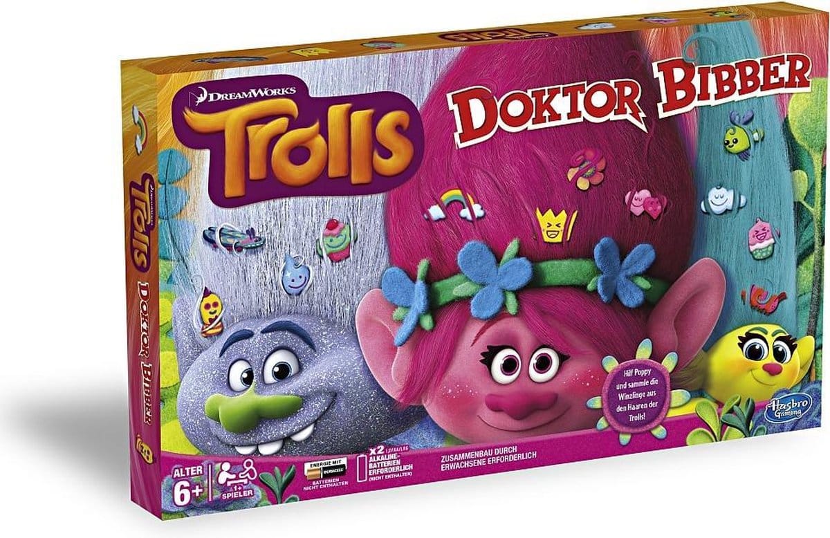 Doktor Bibber trollt das Operationsspiel, Deutsch