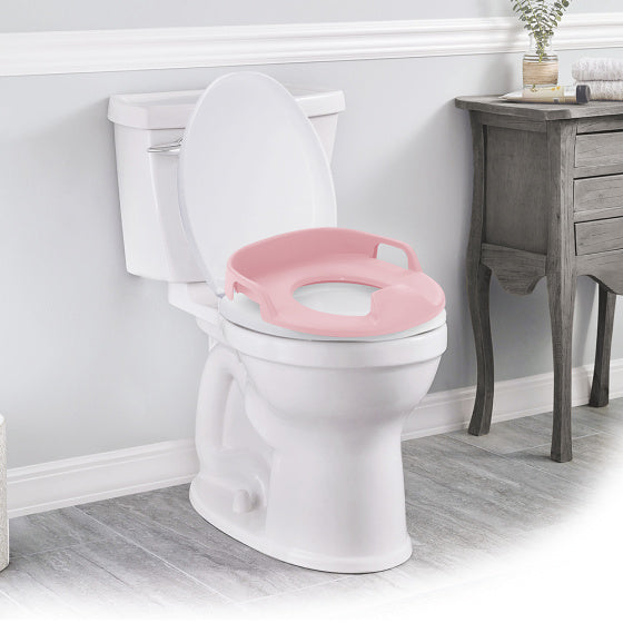 Dolu 3-in-1-Bildungsschleib mit Toilettenreduzierer weiß Pink